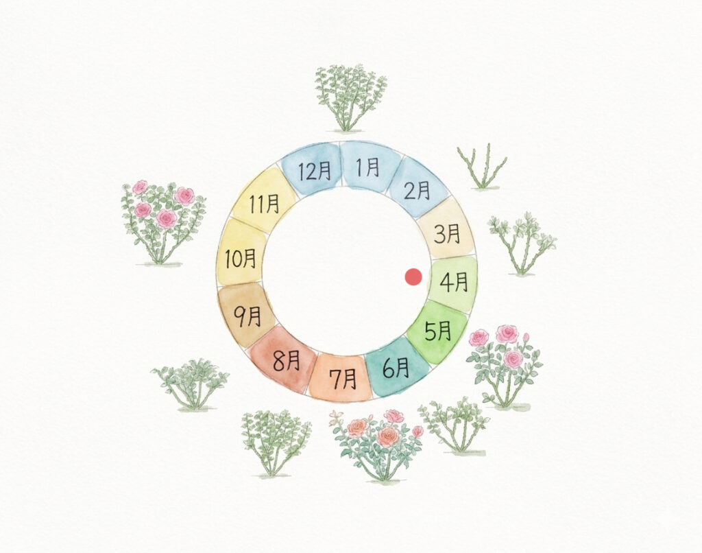 4月のサイクル図